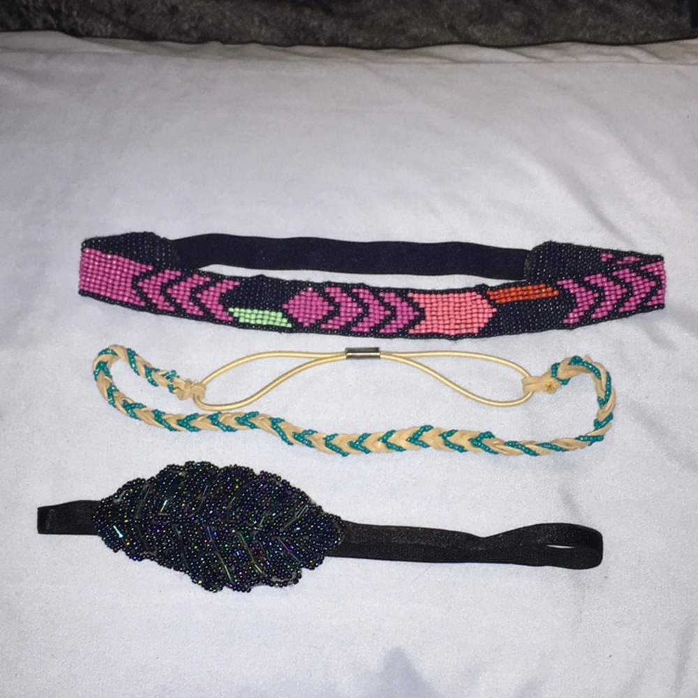 Headbands lot of 3